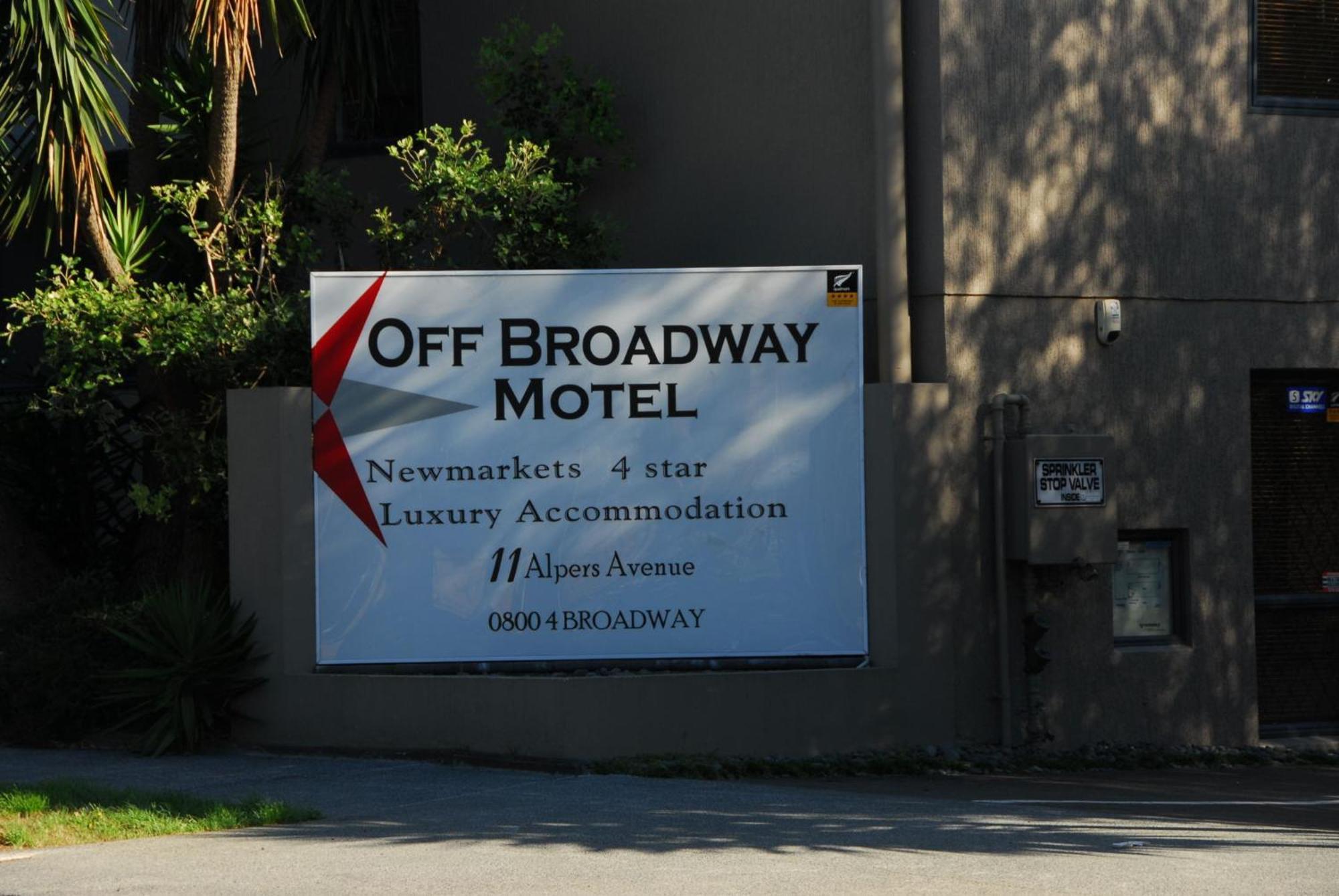 Off Broadway Motel Auckland Exterior foto